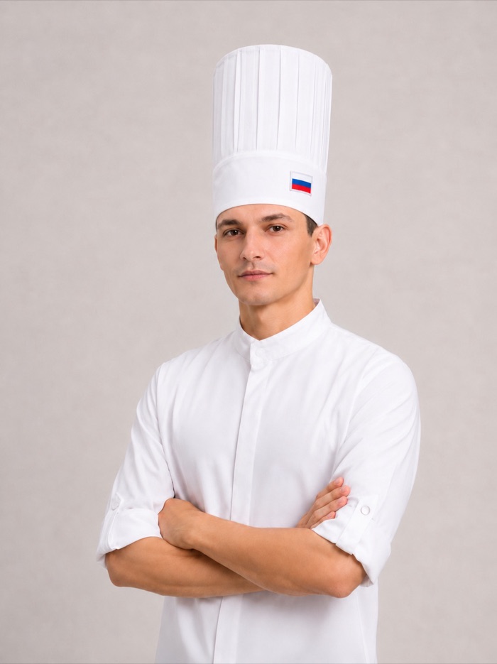 Поварской гофрированный колпак